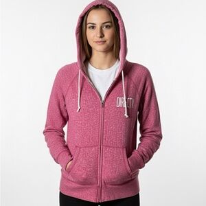 Pink DIRECTV Zip-Up Hoodie